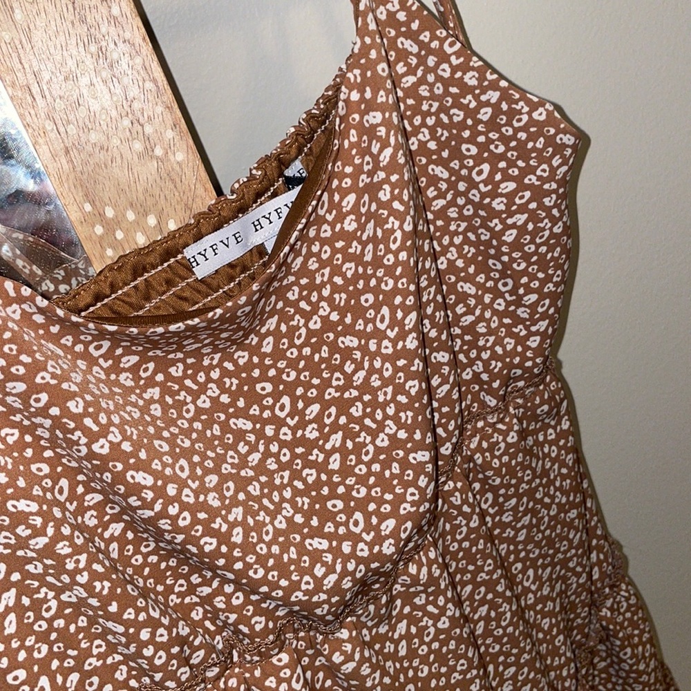 DRY GOODS leopard print sundress. New condition.